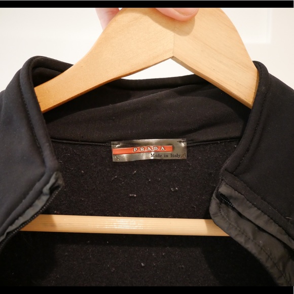 Prada Sport Black Zip Up Jacket - Picture 2 of 5
